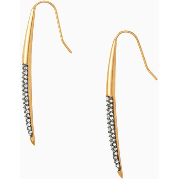 Stella & Dot New Moon Earrings (NIB) - Picture 1 of 1